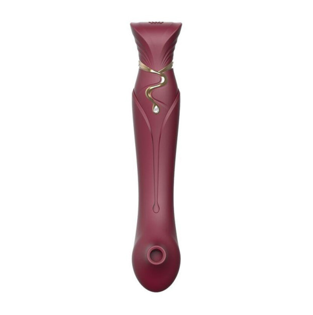 Вибратор Zalo Queen Wine Red
