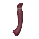 Smartvibrator Zalo Queen Set Wine Red