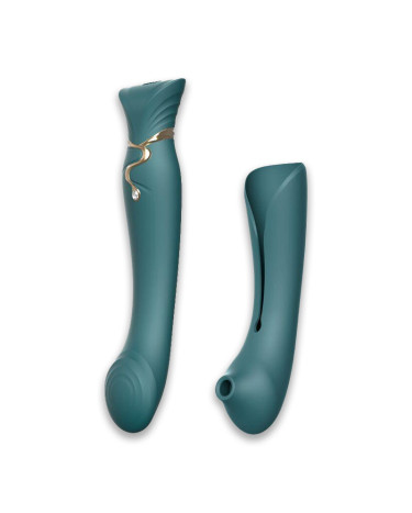 Вибратор Zalo Queen Jewel Green