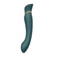 Вибратор Zalo Queen Jewel Green