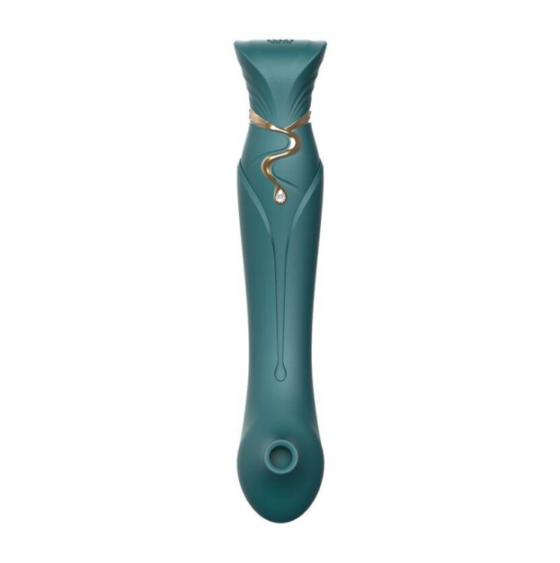 Вибратор Zalo Queen Jewel Green