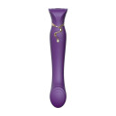 Smart vibrator Zalo Queen Set Twilight Purple