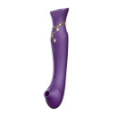 Smart vibrator Zalo Queen Set Twilight Purple