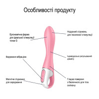 Inflatable G-spot vibrator Satisfyer Air Pump Vibrator 2