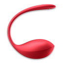 Виброяйцо Satisfyer Shiny Petal Connect App Red