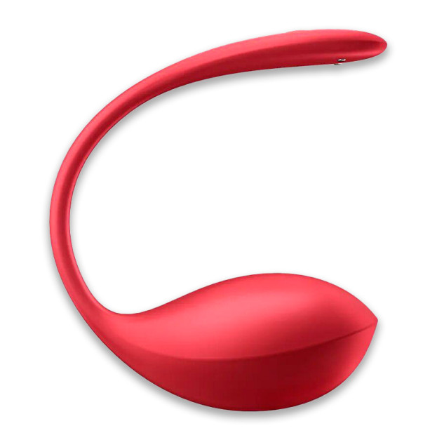 Віброяйце Satisfyer Shiny Petal Connect App Red