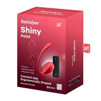 Віброяйце Satisfyer Shiny Petal Connect App Red