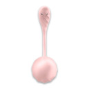 Віброяйце Satisfyer Ribbed Petal Connect App Rose