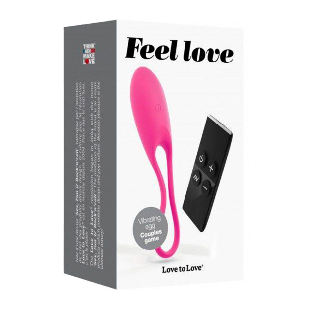 Віброяйце Love To Love Feel Love Pink