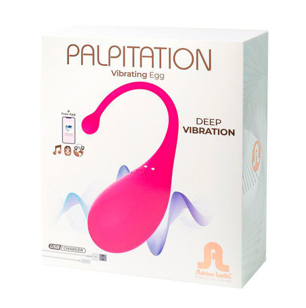 Смарт-виброяйцо Adrien Lastic Palpitation Pink