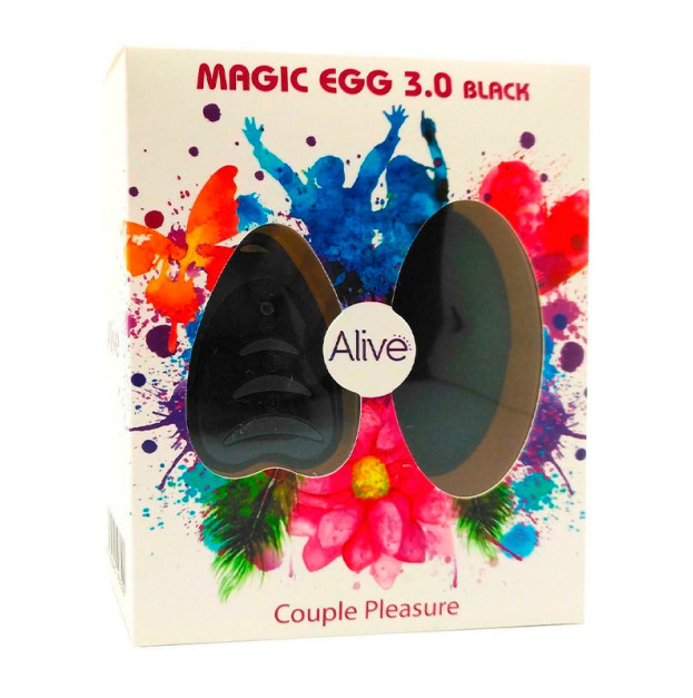 Віброяйце Alive Magic Egg 3.0 Black
