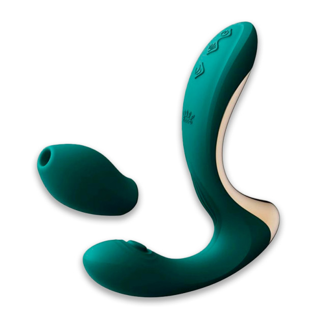 Вібратор Zalo Talis G-Spot PulseWave Vibrator Turquoise
