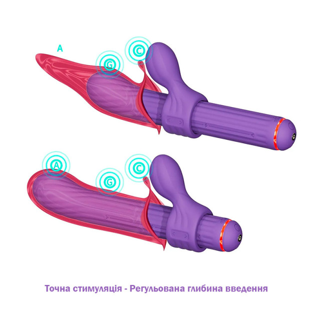 Вібратор Otouch Magic Stick S1 Plus Purple