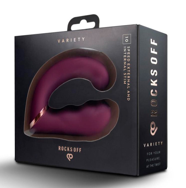 Вібратор Rocks Off Gemini Burgundy