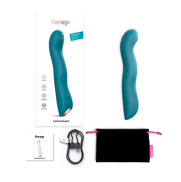 Вібратор Love To Love Swap Teal Me