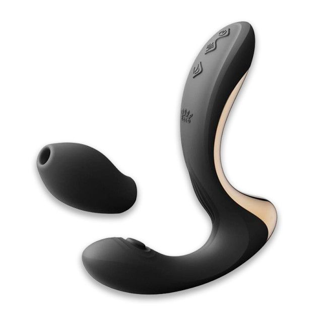 Вібратор Zalo Talis G-Spot PulseWave Vibrator Obsidian Black