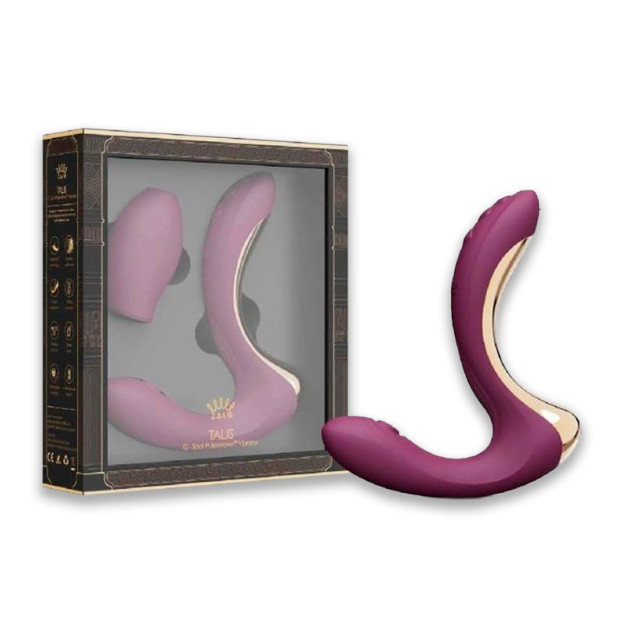 Вібратор Zalo Talis G-Spot PulseWave Vibrator Velvet Purple