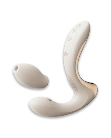 Вібратор Zalo Talis G-Spot PulseWave Vibrator Ivory White