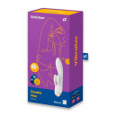 Смарт вібратор-кролик Satisfyer Double Flex White