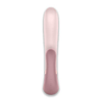 Смарт вібратор-кролик із підігрівом Satisfyer Heat Wave Mauve