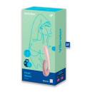 Смарт вібратор-кролик із підігрівом Satisfyer Heat Wave Mauve