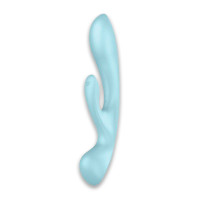 Вібратор-кролик Satisfyer Triple Oh Light Blue