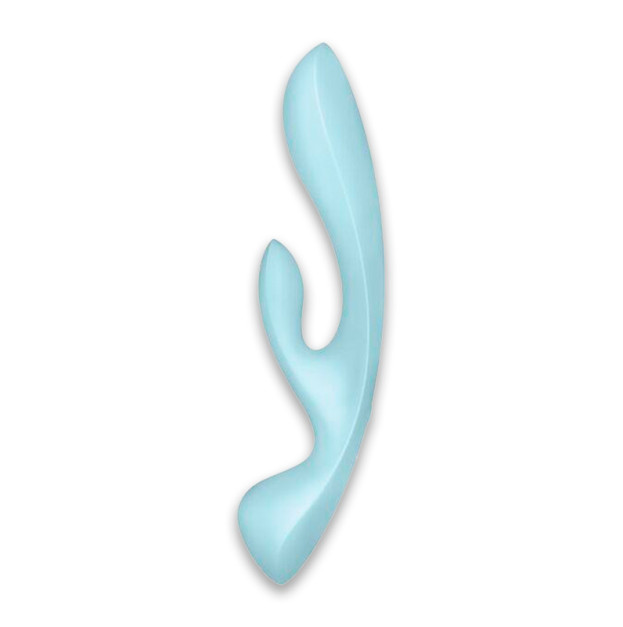 Вібратор-кролик Satisfyer Triple Oh Light Blue