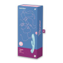 Вібратор-кролик Satisfyer Triple Oh Light Blue