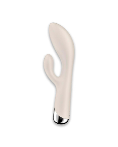 Вібратор-кролик Satisfyer Spinning Rabbit 1 Beige