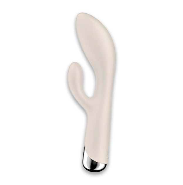 Вібратор-кролик Satisfyer Spinning Rabbit 1 Beige