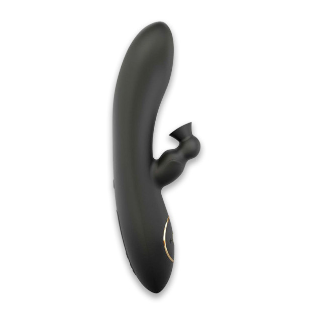 Вакуумний вібратор-кролик Dorcel Divine Rabbit Black