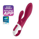 Смарт вібратор-кролик Satisfyer Heated Affair Burgundy