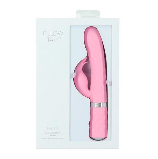 Вібратор-кролик Pillow Talk Lively Pink