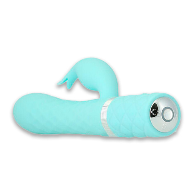 Вібратор-кролик Pillow Talk Lively Teal