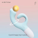 Вібратор-кролик KISTOY Big G Blue