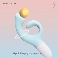Вібратор-кролик KISTOY Big G Blue