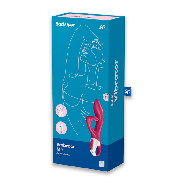 Вібратор-кролик Satisfyer Embrace me Berry