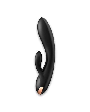 Смарт вібратор-кролик Satisfyer Double Flex Black