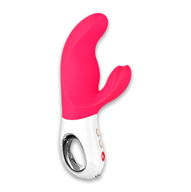 Вібратор-кролик Fun Factory MISS BI Pink White