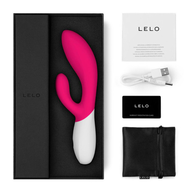 Вібратор-кролик LELO Ina Wave 2 Cerise