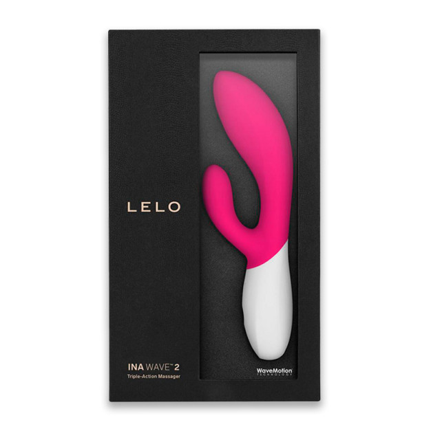 Вібратор-кролик LELO Ina Wave 2 Cerise