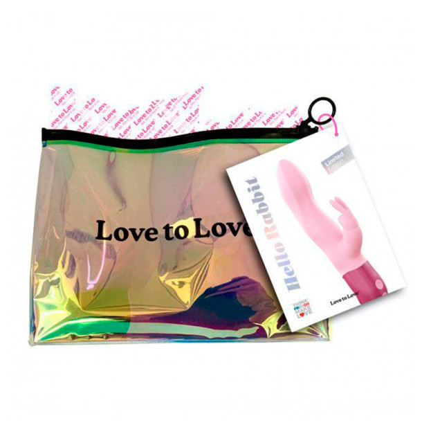 Вібратор-кролик Love To Love Hello Rabbit Rose