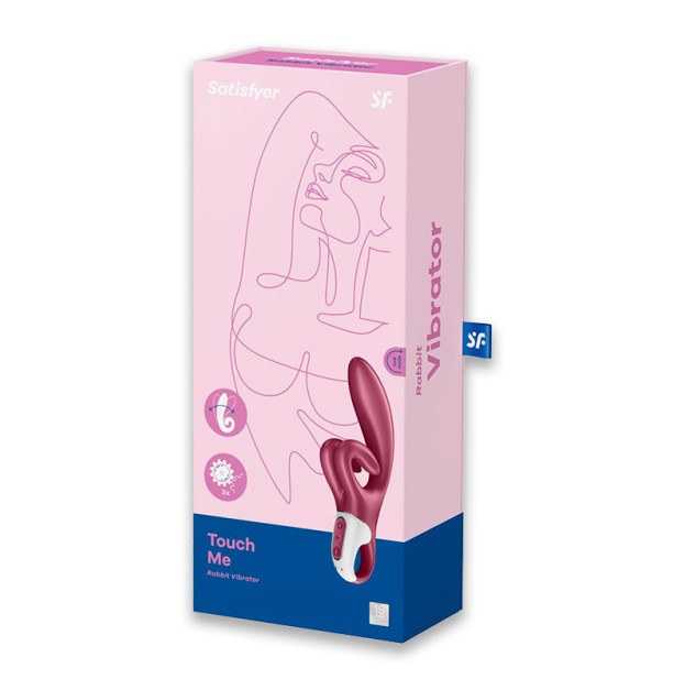 Вібратор-кролик Satisfyer Touch Me Red