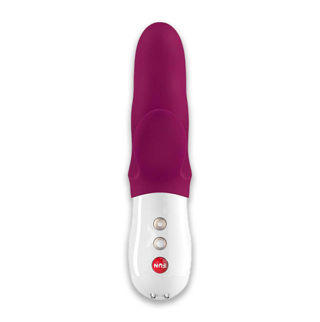 Вібратор-кролик Fun Factory MISS BI Grape White