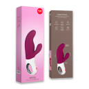 Вібратор-кролик Fun Factory MISS BI Grape White