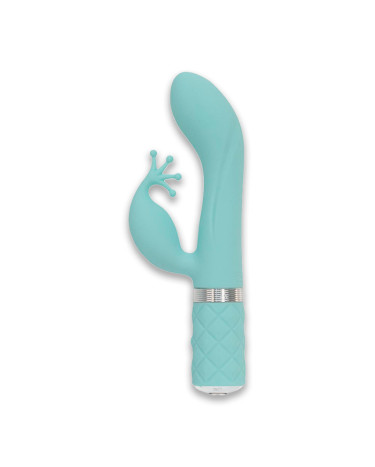 Вібратор-кролик Pillow Talk Kinky Teal
