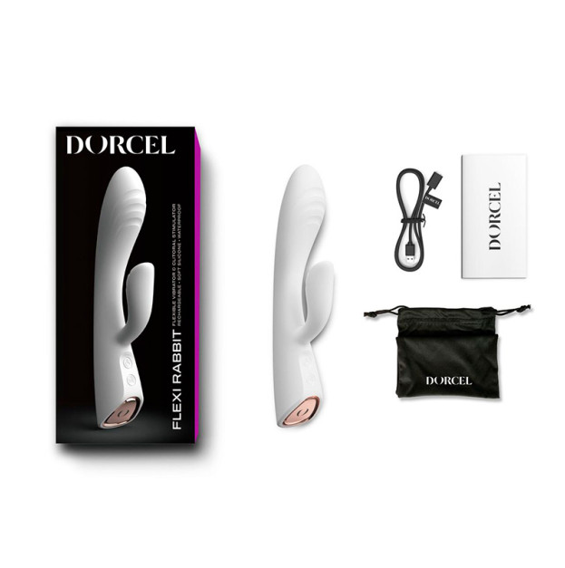 Вібратор-кролик Dorcel Flexi Rabbit White