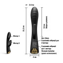 Вібратор-кролик Dorcel Flexi Rabbit Black