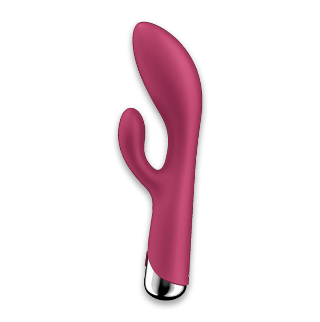 Вібратор-кролик Satisfyer Spinning Rabbit 1 Red