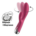 Вібратор-кролик Satisfyer Spinning Rabbit 1 Red